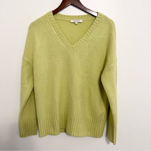 Favorite Daughter William Sweater Cashmere Blend Green Size XS - Picture 6 of 10